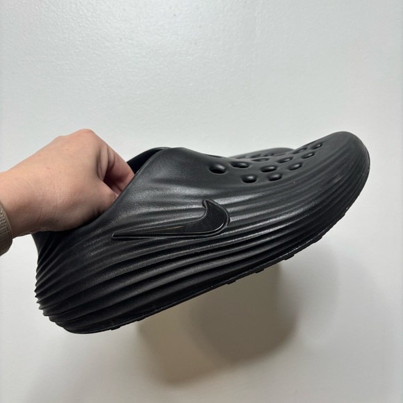 Men's Sz 9 Nike ReactX Rejuven8 Slip On Shoes - Black - Picture 8 of 10